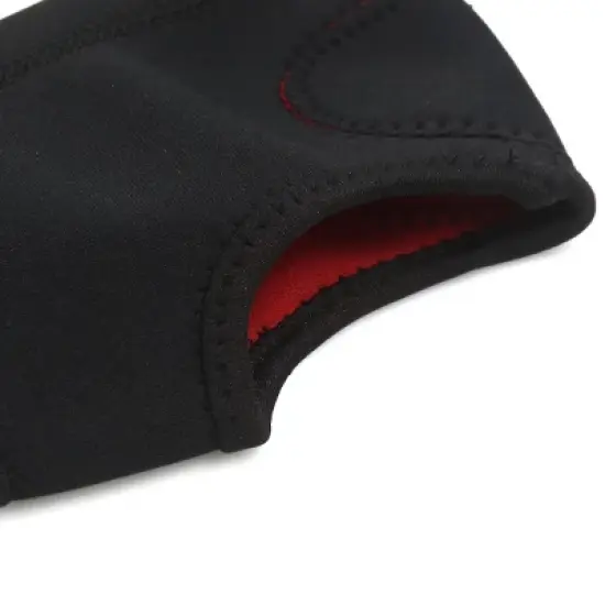 Unique Bargains Plantar Fasciitis Wrap Heel Arch Support Sleeve Cushion Black 1 Pair image {5}