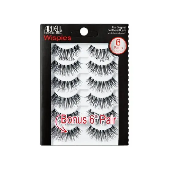 Ardell Wispies 113 False Eyelashes image {3}