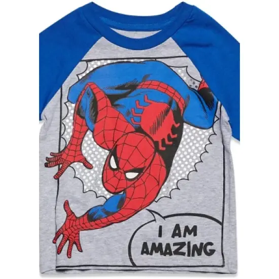 Evergreen Classics Marvel 4 Pack Athletic T-Shirts Toddler image {5}