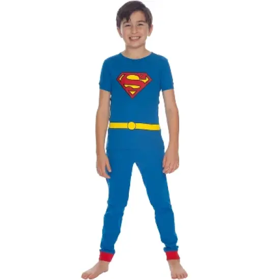 DC Comics Boys' Cast of Characters Pajama Set image {2}