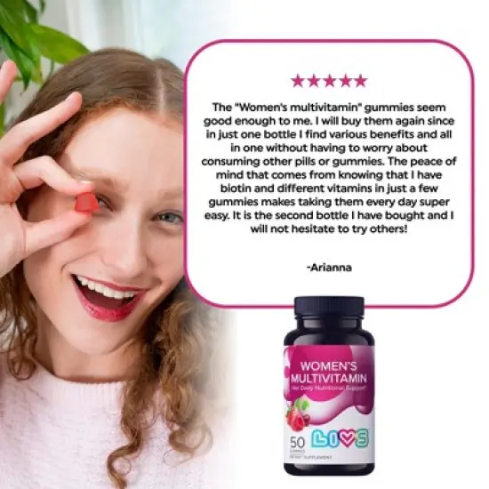 LIVS Gummies Women's Multivitamin image {5}