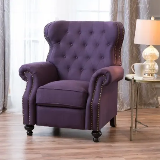 Walder Tufted Recliner - Christopher Knight Home image {15}