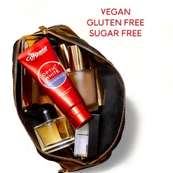 Colgate Optic White Advanced Whitening Toothpaste - Icy Fresh - 3.2oz image {8}