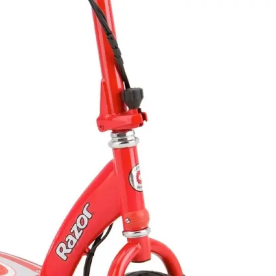 Razor E300 Durable Adult & Teen Ride-On 24V Motorized High-Torque Power Electric Scooter, Speeds up to 15 MPH with Brakes and 9" Pneumatic Tires, Red image {5}