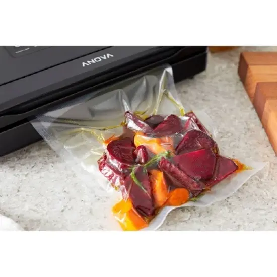 Anova Precision Vacuum Sealer Pro: Black Food Vacuum Sealer for Sous Vide, 5-Year Warranty, Plastic, 15.7"x7"x4.3" image {1}