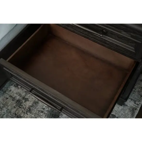 4pc Cindi Sleigh Bedroom Set Gray - Abbyson Living image {9}