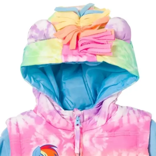 My Little Pony Pinkie Pie Girls Zip Up Jacket Little Kid to Little Kid image {6}