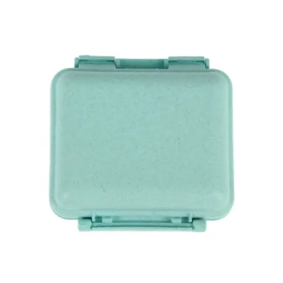 Unique Bargains 6 Grids Independent Double Layer Pill Case 1Pc image {8}