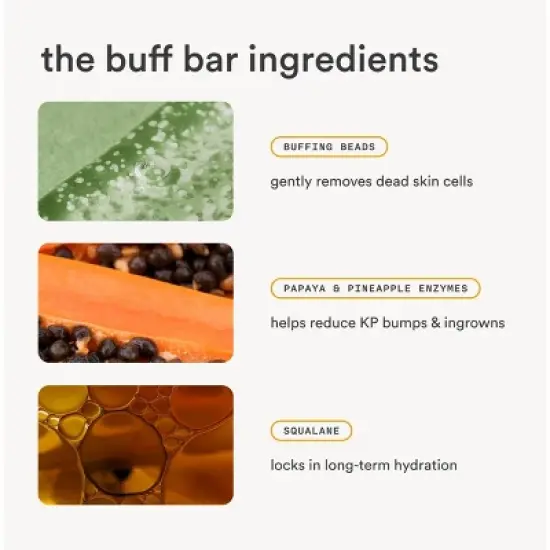 Nood Daily Exfoliating Buff Bar - 4oz image {3}