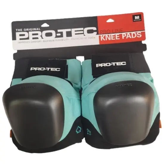 Pro-Tec Pro Line Protective Knee Pads Sky Brown Medium image {1}