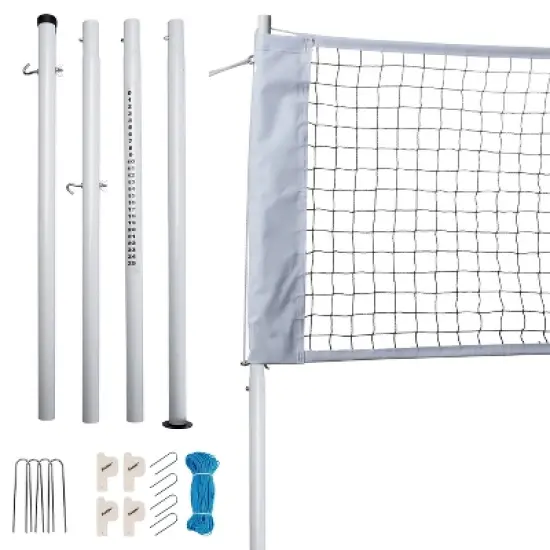 Franklin Sports Steel Volleyball Net System image {6}