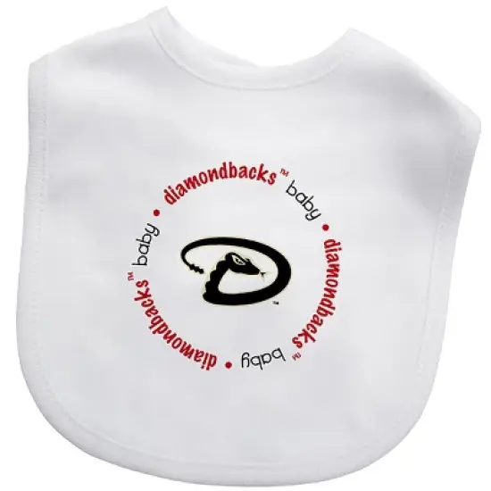 Baby Fanatic 2 Piece Bid and Shoes - MLB Arizona Diamondbacks - White Unisex Infant Apparel image {1}
