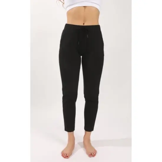 Yogalicious - Women's Lux Side Pocket Straight Leg Pant image {2}