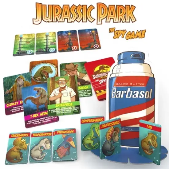 Doctor Collector: Jurassic Park: the Spy Game of Deception & Strategy image {1}