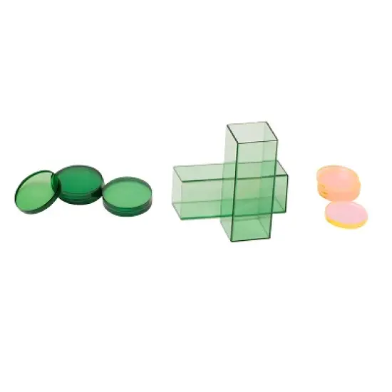 Sunnylife Lucite Backgammon - Ombre Sherbert - Classic Game, Carry Case image {4}