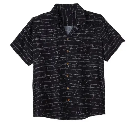 KS Island by KingSize Men's Big & Tall  Printed Rayon Short-Sleeve Shirt image {17}