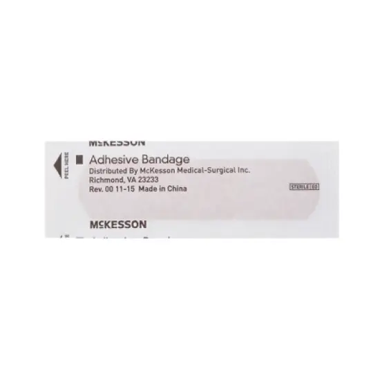 McKesson Tan Plastic Adhesive Bandage Sterile .75 x 3" image {2}