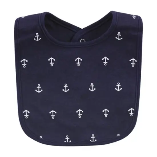 Hudson Baby Infant Boys Cotton Bibs, Butter Me Up Lobster, One Size image {6}