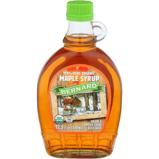 Bernard Pure Organic Maple Syrup  - 12.5 fl oz (Case of 6) image {1}