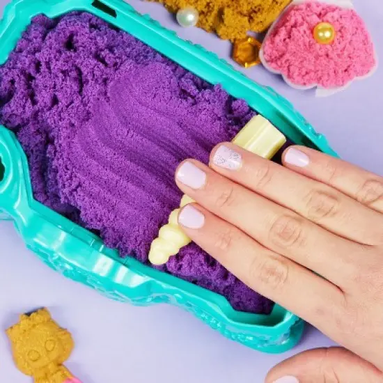 Kinetic Sand Mermaid Crystal Playset image {5}