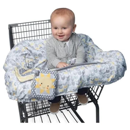 Boppy Shopping Cart and Restaurant High Chair Cover  - Sunshine image {1}