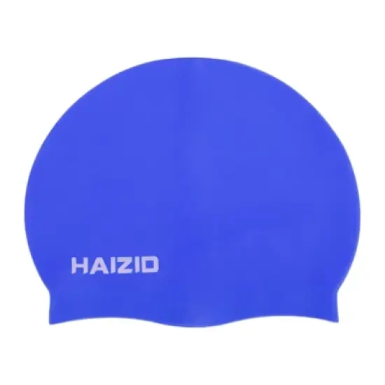 Unique Bargains Silicone Waterproof Swim Cap 1 Pc image {6}
