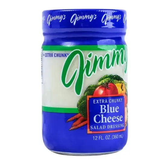 Jimmy's Extra Chunky Blue Cheese Dressing - 12 fl oz image {4}