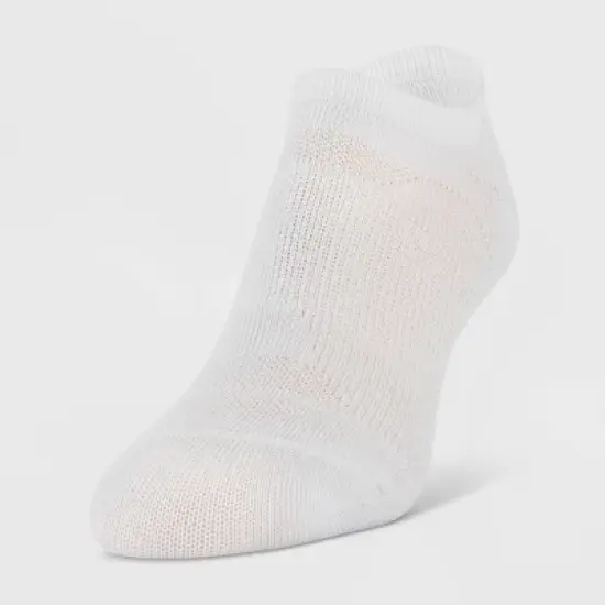 All Pro Women's Perfect Heel Forming Fit 6pk Liner Socks - White/Gray/Black 4-10: Moisture Wicking, Arch Support image {2}