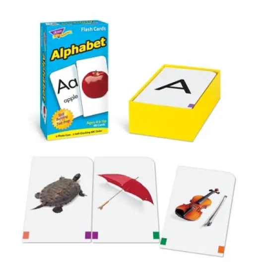 TREND Alphabet Skill Drill Flash Cards image {2}