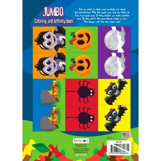 Bendon Vampire Halloween Coloring Book image {1}