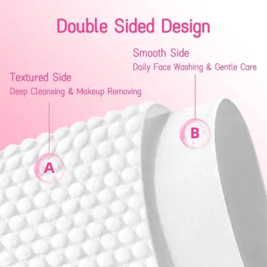 FAAYFIAN Disposable Face Towels XL Lint-Free And Odor-Free Dry Faces Wipes,Suitable For Daily Care Of Sensitive Skin image {2}