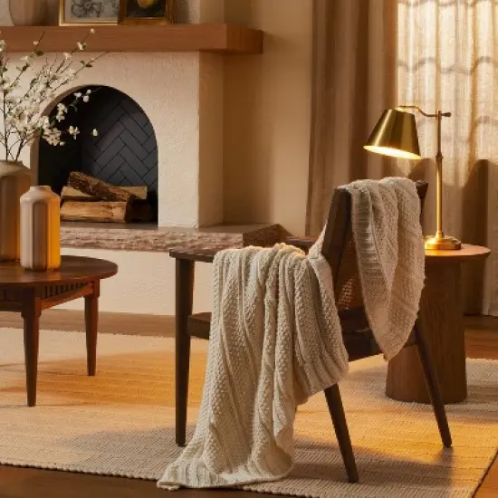 Accented Metal Table Lamp Brass (Includes LED Light Bulb) - Hearth & Hand&trade; with Magnolia image {2}