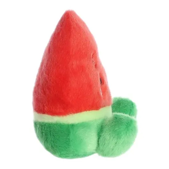 Aurora Palm Pals 5" Sandy Watermelon Red Stuffed Animal image {2}