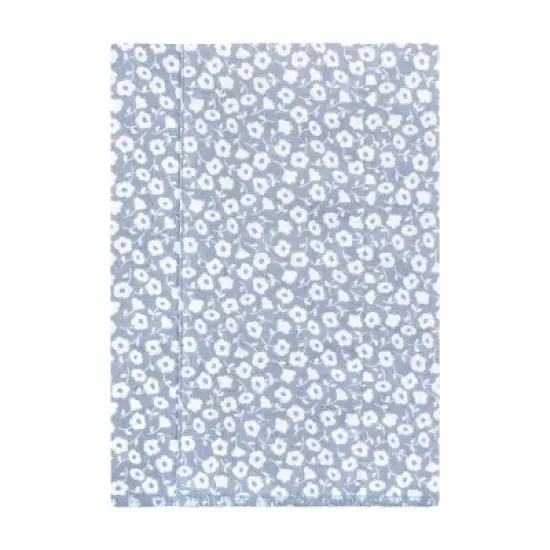 Hudson Baby Infant Girl Cotton Flannel Burp Cloths, Modern Botanical 7 Pack, One Size image {4}