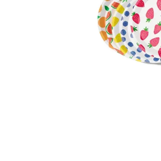 Fruit Punch Small Plates (10 per pack) image {1}