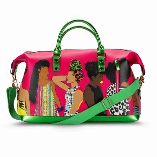 Pardon My Fro Weekender Travel Bag image {7}