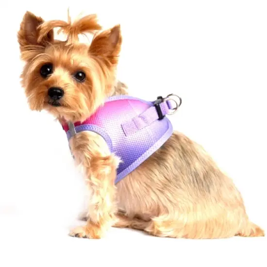Doggie Design American River Choke Free Dog Harness Ombre Collection-Raspberry Sundae image {2}