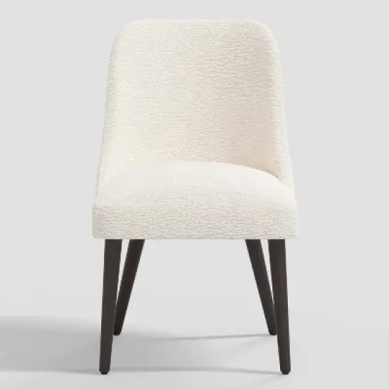 Geller Modern Dining Chair Sheepskin Natural - Threshold&trade;: Armless, Ash Frame, Upholstered, 250lb Capacity image {2}