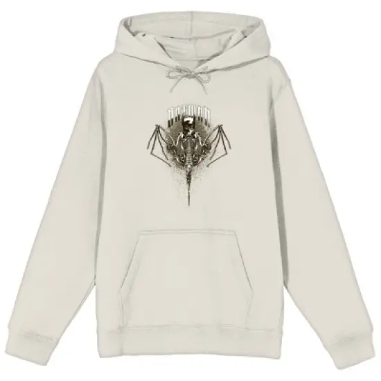 Batman Bat Mask And Bat Wings Men's Sand Graphic Hoodie image {4}