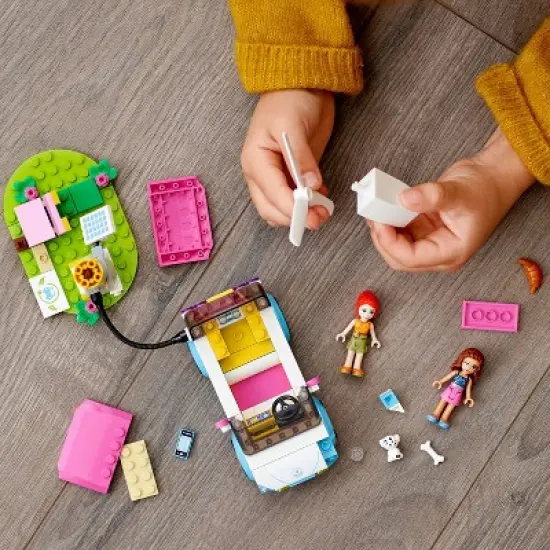 LEGO Friends Olivia Electric Car Toy Eco Playset 41443 image {5}