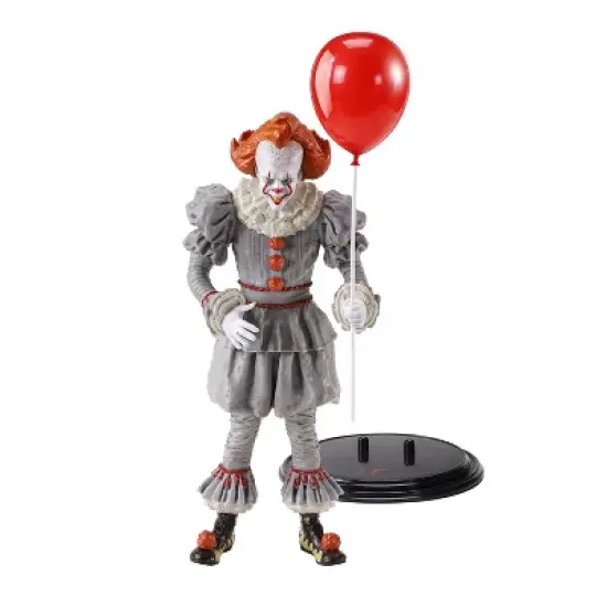 IT BendyFigs Collectible Figure Pennywise the Clown  image {1}