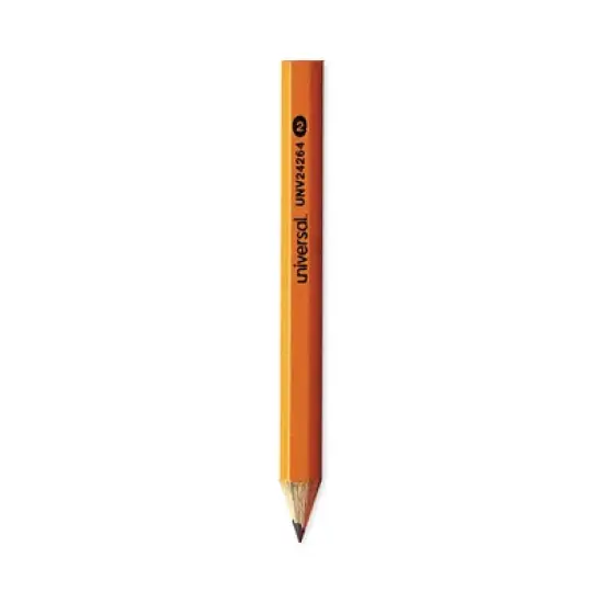 Universal Golf and Pew Pencil, HB (#2), Black Lead, Yellow Barrel, 144/Box image {7}