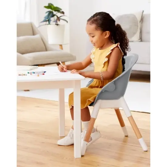 Skip Hop EON 4-in-1 High Chair - Gray/white image {4}