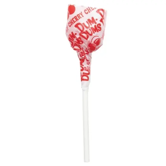Dum Dums Cherry - 50 Count image {1}