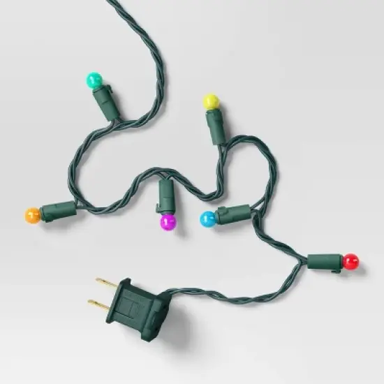 100ct LED Mini Sphere Christmas Orb and Globe String Lights with Green Wire - Wondershop&trade; image {3}