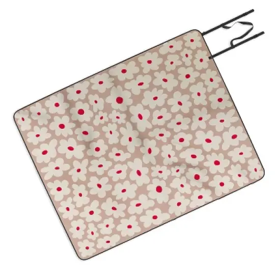 DorisciciArt Minimal floral C Picnic Blanket - Deny Designs image {3}