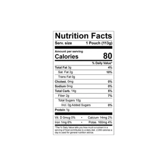 Once Upon a Farm Berry Berry Organic Dairy-Free Kids' Smoothie - 4oz Pouch image {4}