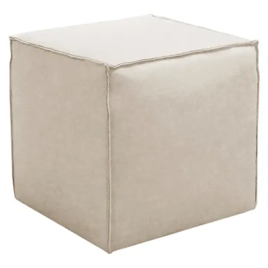 Custom Upholstered Square Ottoman with French Seams - Skyline Furniture image {4}