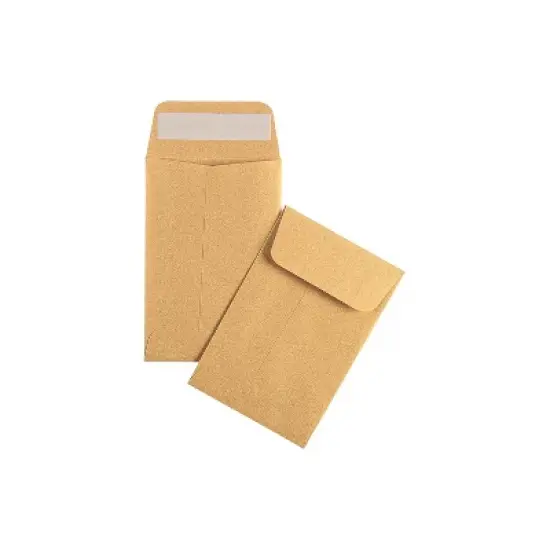 LUX #4 Coin Envelopes (3 x 4 1/2) - Gold Metallic 1000/Pack 80lb. Gold Metallic (4CO-07-1000) image {3}