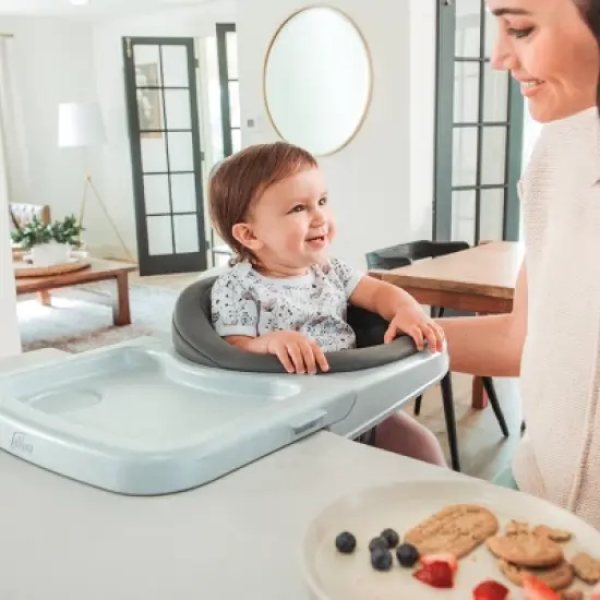 Chicco Fastlock 360 Hook-On High Chair - Charcoal image {1}